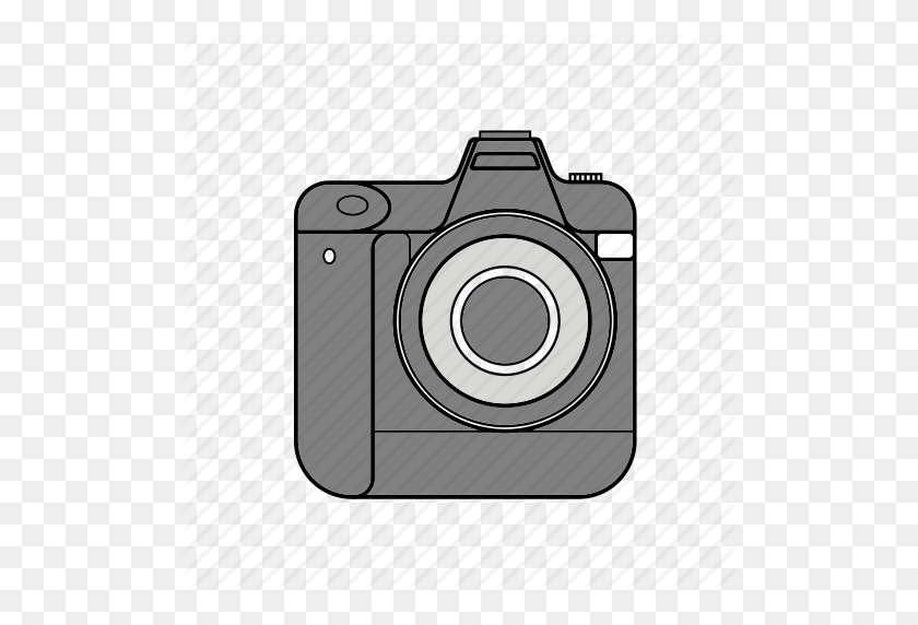 512x512 Camera, Canon, Digital, Dslr, Nikon, Photography Icon - Canon Camera PNG