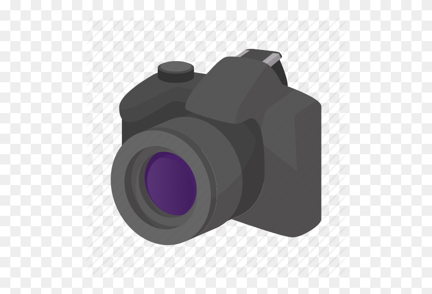 512x512 Camera, Cartoon, Design, Element, Photo, Sign, Style Icon - Cartoon Camera PNG
