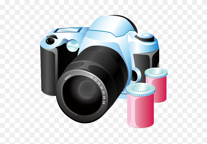 555x526 Camera Clipart - Cute Camera Clipart