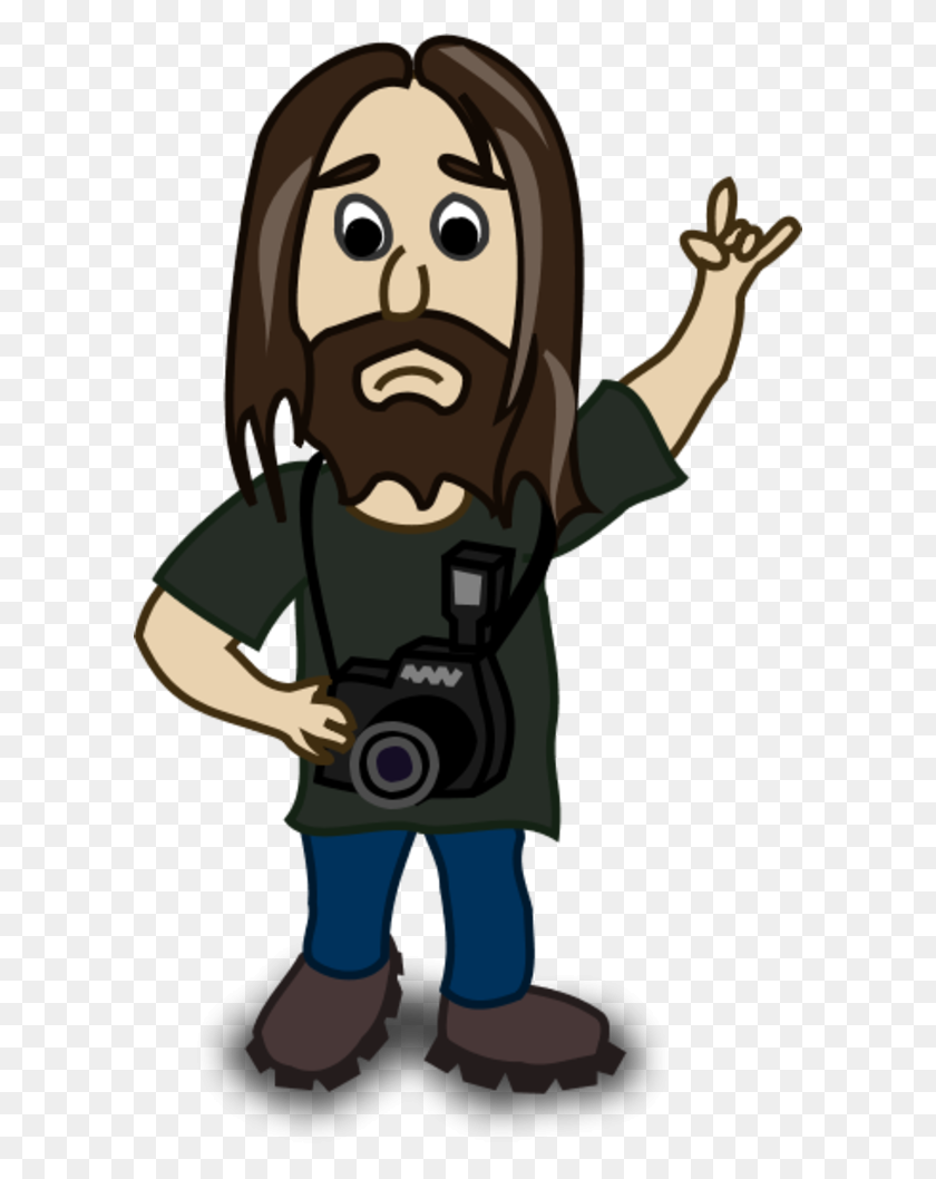 600x998 Camera Clipart Person - Pictures Of Cameras Clipart