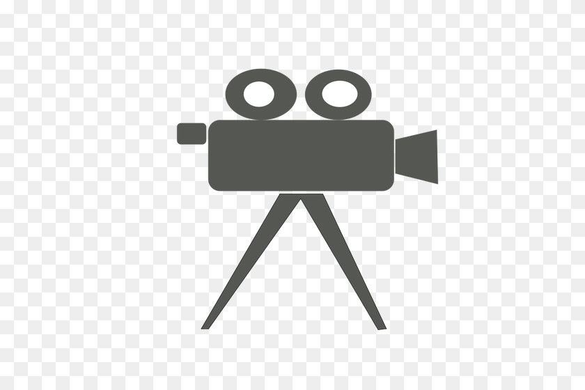 500x500 Camera Clipart Png - Camera Black And White Clipart