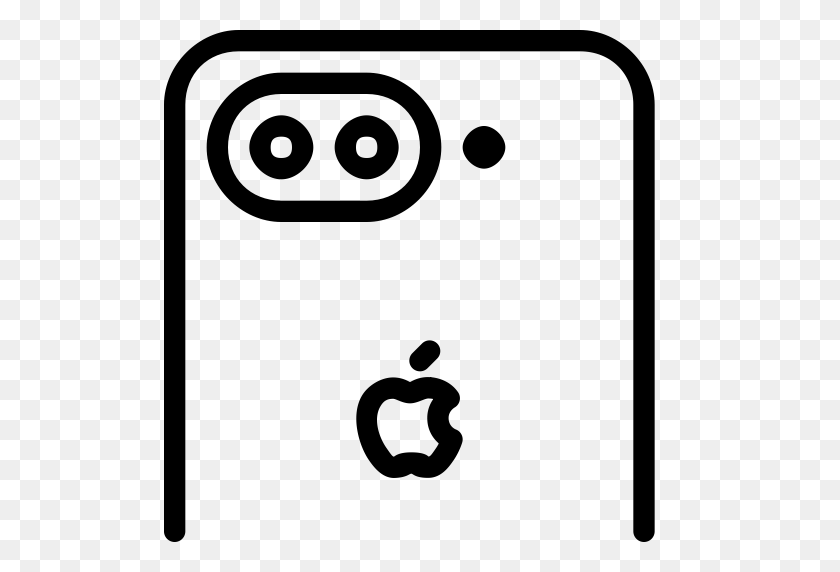 512x512 Camera, Dual, Iphone Icon - Iphone Camera PNG