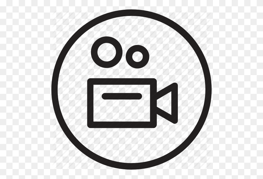 512x512 Camera, Entertainment, Entertainment Line, Multimedia, Video - Video Camera Icon PNG