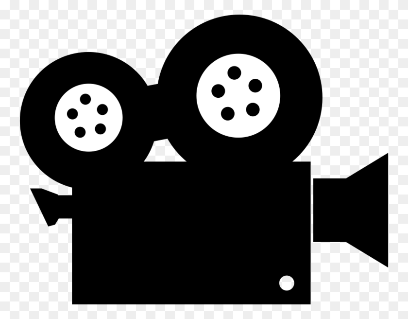 760x596 Camera Film Clipart - Film Strip Clipart