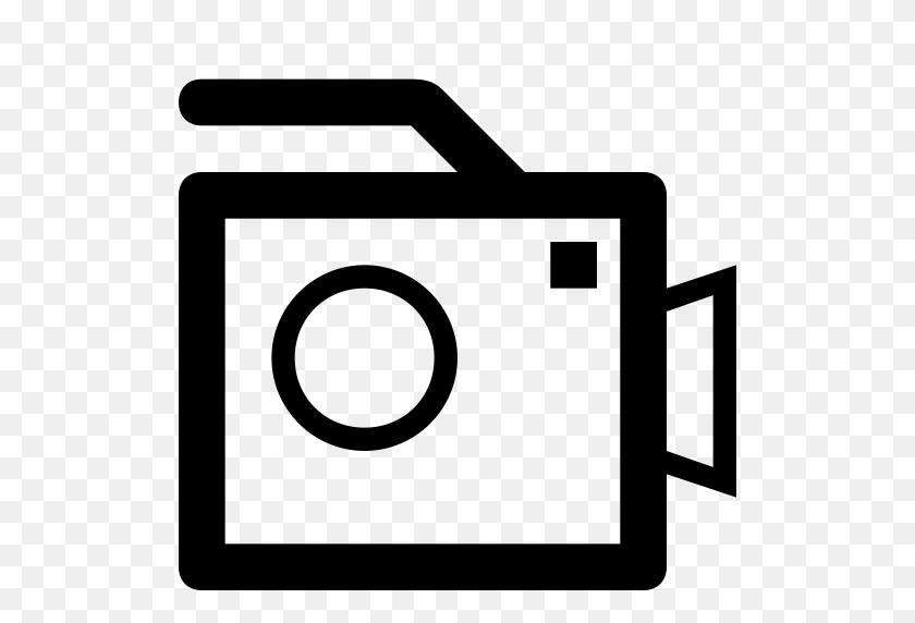 512x512 Значок Камеры, Пленка, Пленочная Камера, Мультимедиа, Технологии - Видеокамера Png