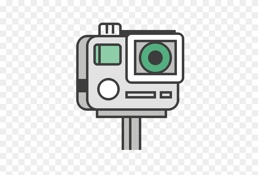 512x512 Значок Камеры, Go Pro, Hero Gopro, Путешествие, Фото, Путешествия, Видео - Gopro Png