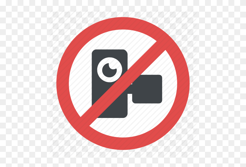 512x512 Camera Prohibited Sign, No Camera Allowed Sign, No Camera Sign, No - Prohibited Sign PNG