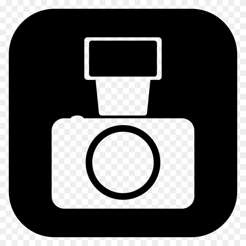 980x980 Camera With External Flash Png Icon Free Download - Camera Flash PNG