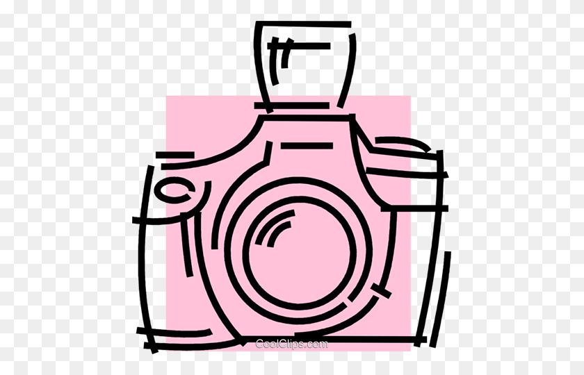 459x480 Cameras Royalty Free Vector Clip Art Illustration - Pictures Of Cameras Clipart