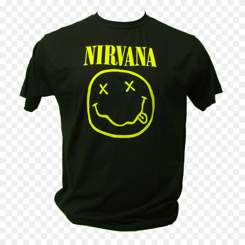 900x900 Camisa Nirvana - Nirvana PNG