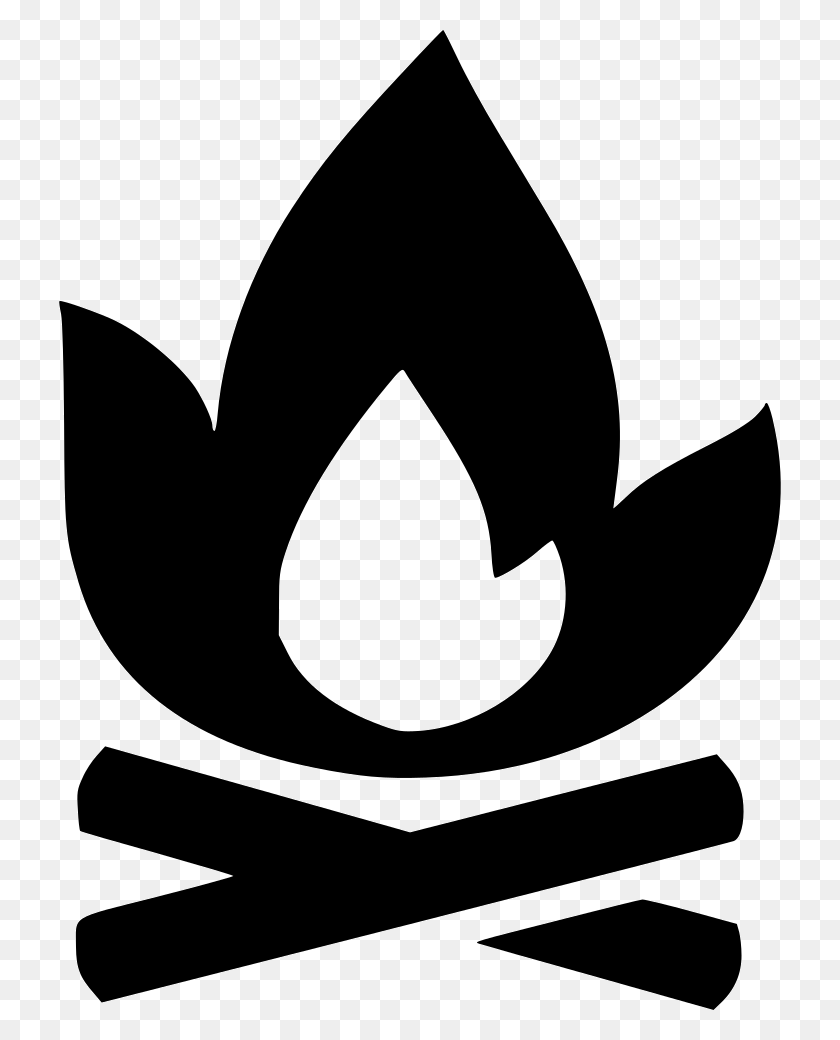 722x980 Camp Campfire Fire Hunting Forest Png Icon Free Download - Campfire PNG