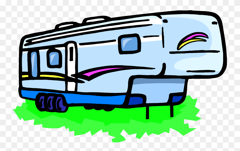 750x470 Camp Clipart Camper - Family Camping Clipart