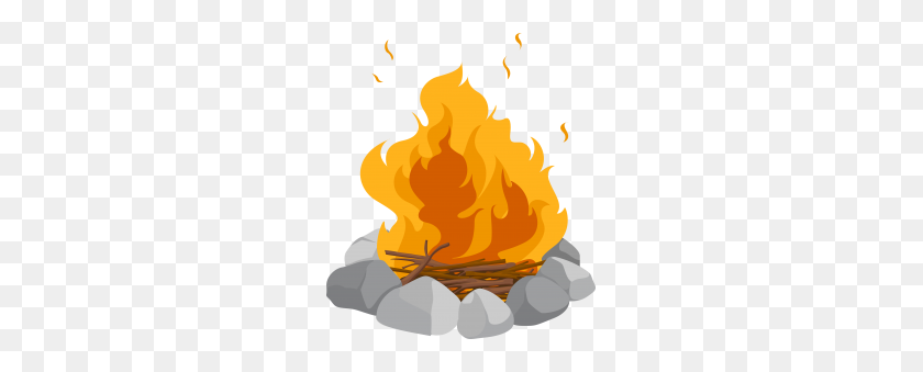 245x279 Camp Fire Clipart Free Clipart - Fireplace Clipart