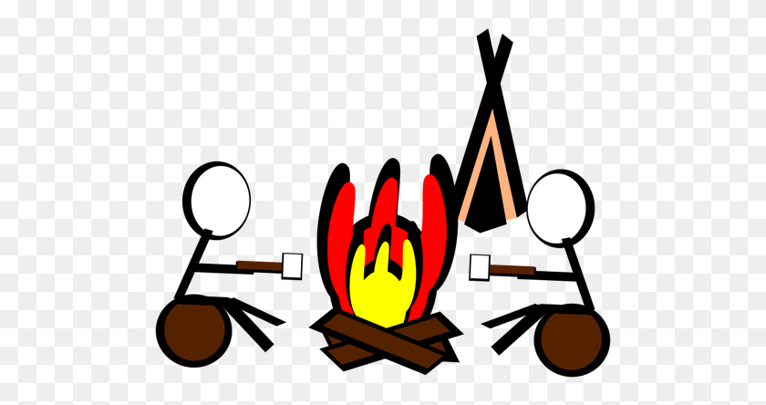 500x384 Camp Icon - Rv Camping Clipart