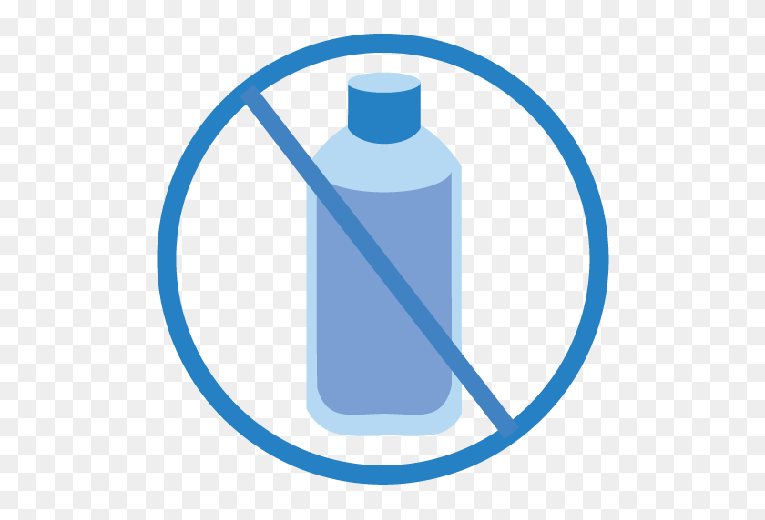 512x512 Campaña Para Eliminar Botellas De Agua De Plástico En El Festival - Botella De Agua Png