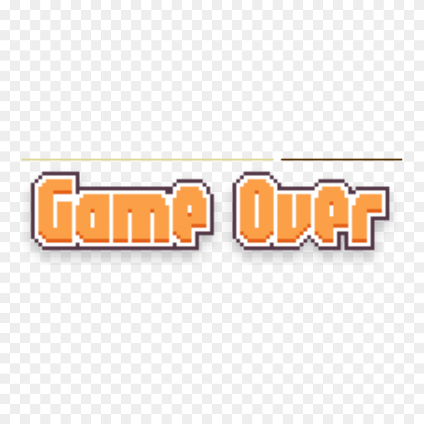 1280x1280 Campbell Scratch - Game Over Png