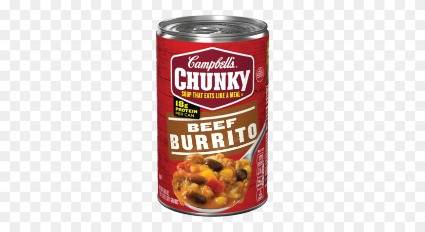 400x400 Campbell's Beef Burrito Soup - Beef PNG