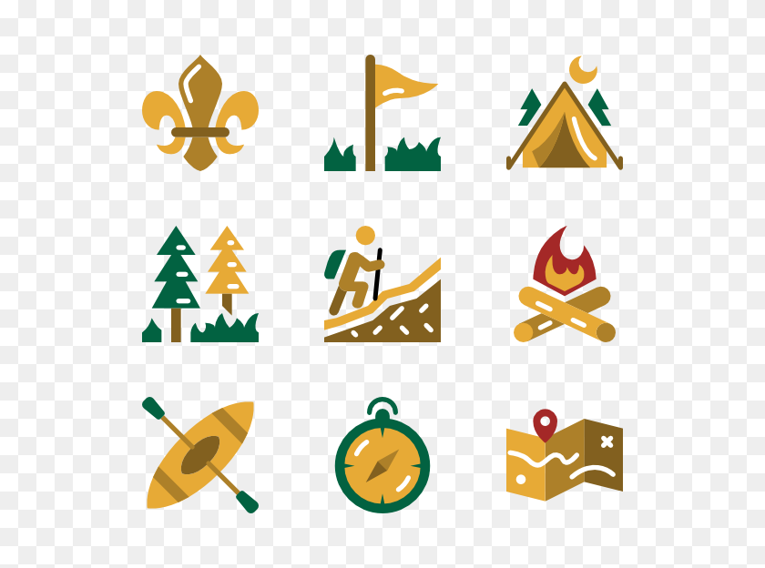 600x564 Camping Icon Packs - Camping PNG