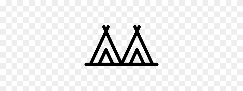 256x256 Camping, Indian, Shelter, Teepee Icon - Teepee PNG
