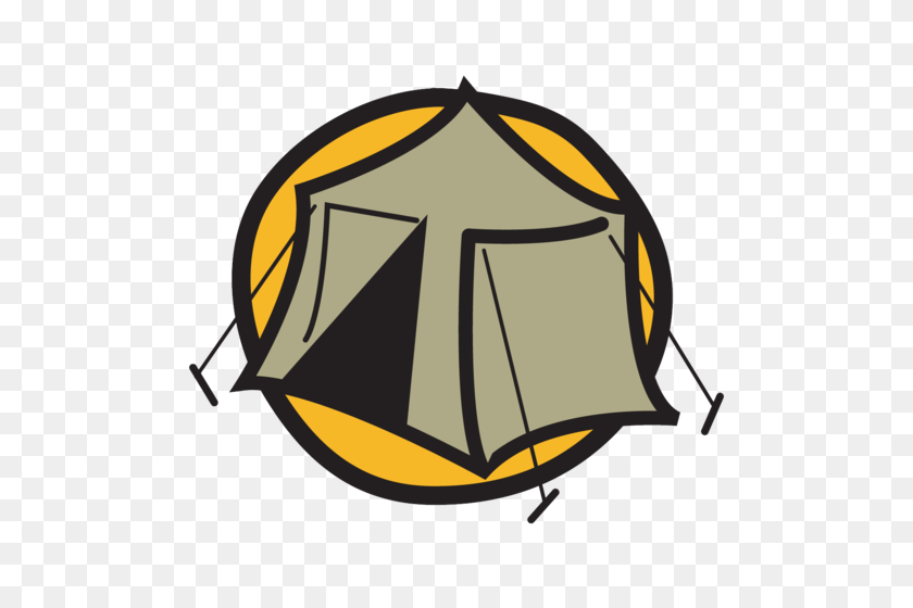 500x500 Camping Tent Roundlet Transparent Png - Camping PNG