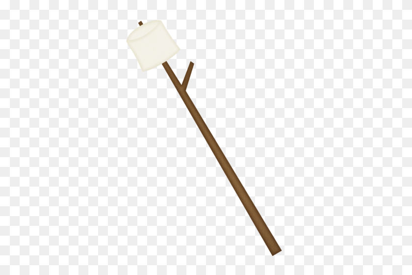 348x500 Campout New! Альбом Для Вырезок Camp Marshmallow, Scrapbook - Marshmallow On A Stick Clipart