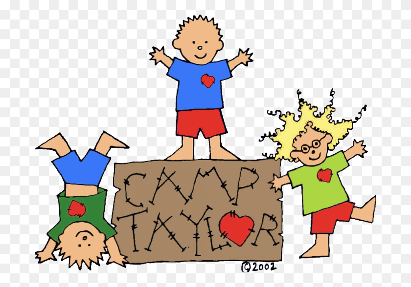 697x528 Camptaylor Amazing Supporters - Kids Sharing Toys Clipart