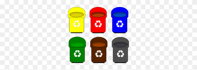 260x242 Can Clipart - Trash Can Clipart