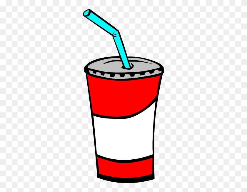 276x593 Can Clipart Soda Cup - Laca Para El Cabello Clipart