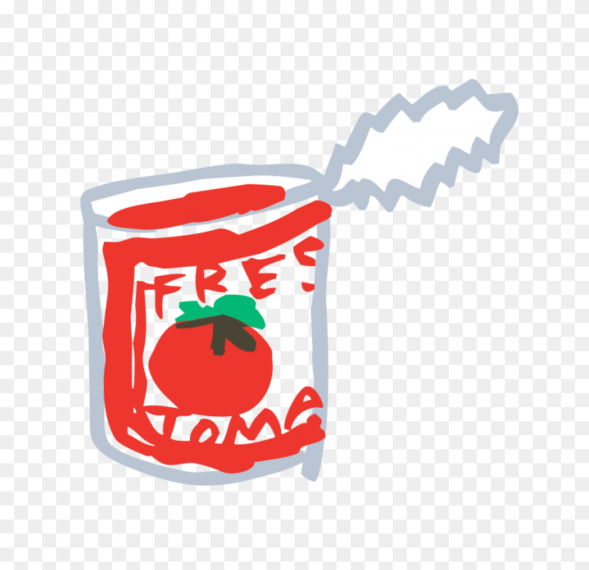 900x868 Can Cliparts - Tin Can Clipart