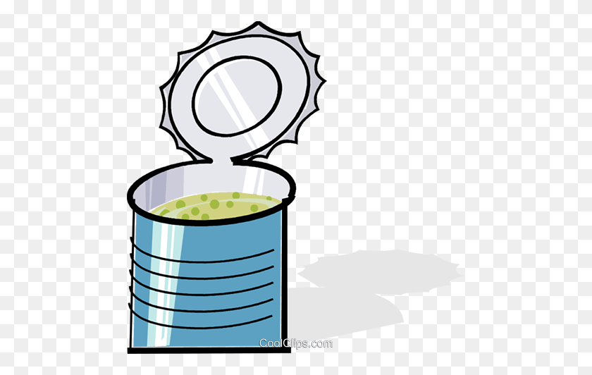 480x472 Can Of Soup Royalty Free Vector Clip Art Illustration - Stew Clipart