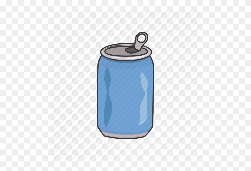 512x512 Can, Pop, Soda Icon - Soda Can PNG