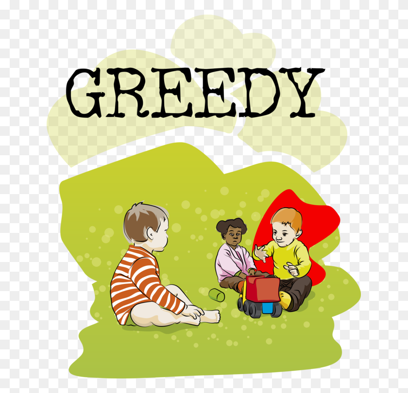 647x750 Can Stock Photo Computer Icons Greed Download - Children Sharing Clipart
