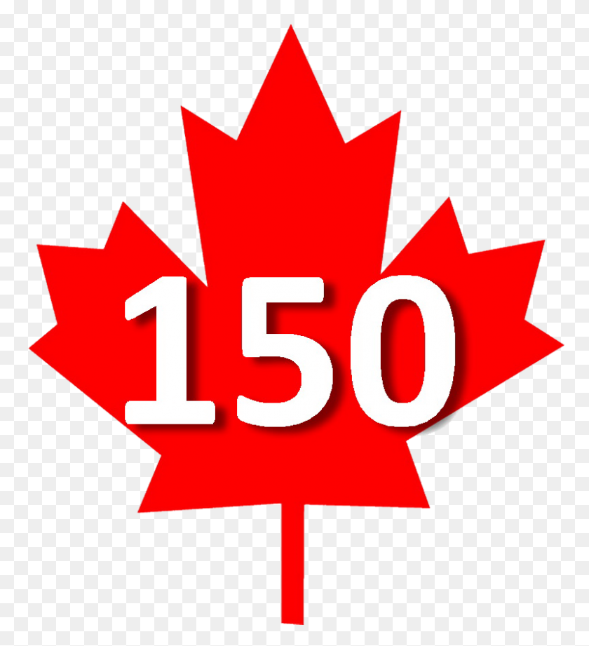 800x884 Canada Clipart Canadian Maple Leaf - Canada PNG