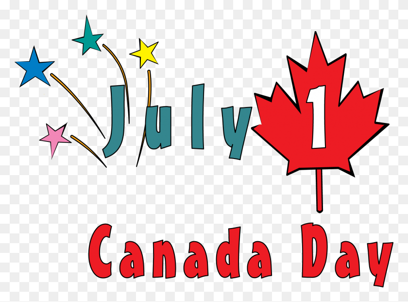 1737x1251 Canada Clipart July - July Birthday Clipart