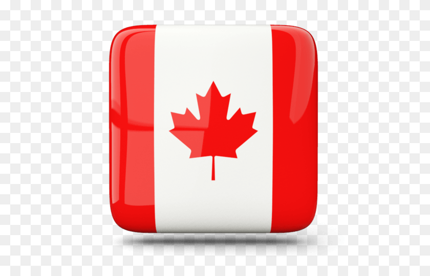 640x480 Canada Flag Icon Square Transparent Png - Canada Flag PNG