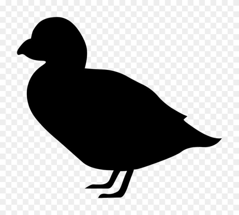 840x750 Canada Goose Duck Bird Silhouette - Canada Goose Clipart