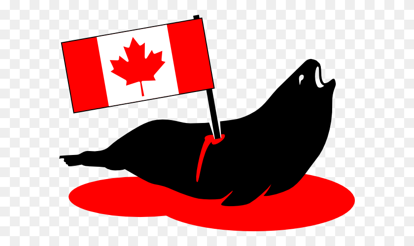 600x440 Canada Seal Hunting Clip Art - Hunting Clipart