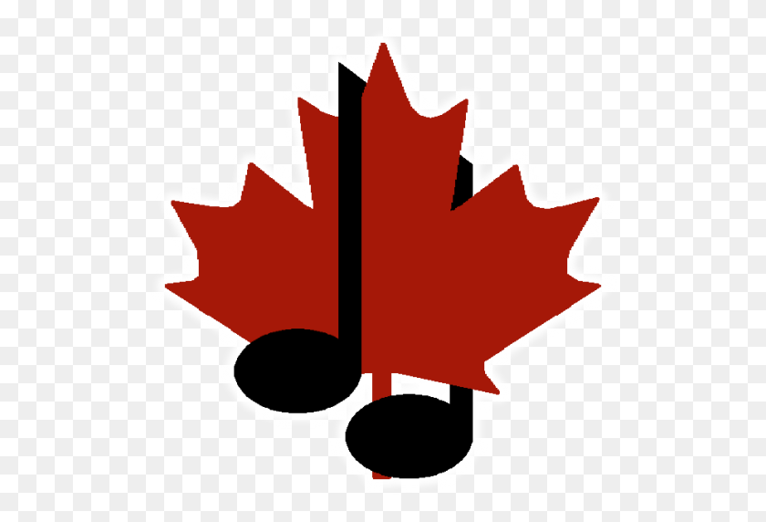 512x512 Canadian Classic Rock The Booking Agency For All Your Classic - Canadian Leaf PNG