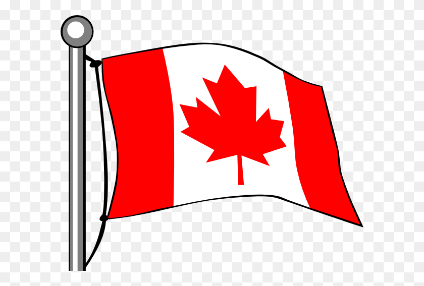 600x507 Канадский Флаг На Полюс Картинки - Полюс Клипарт