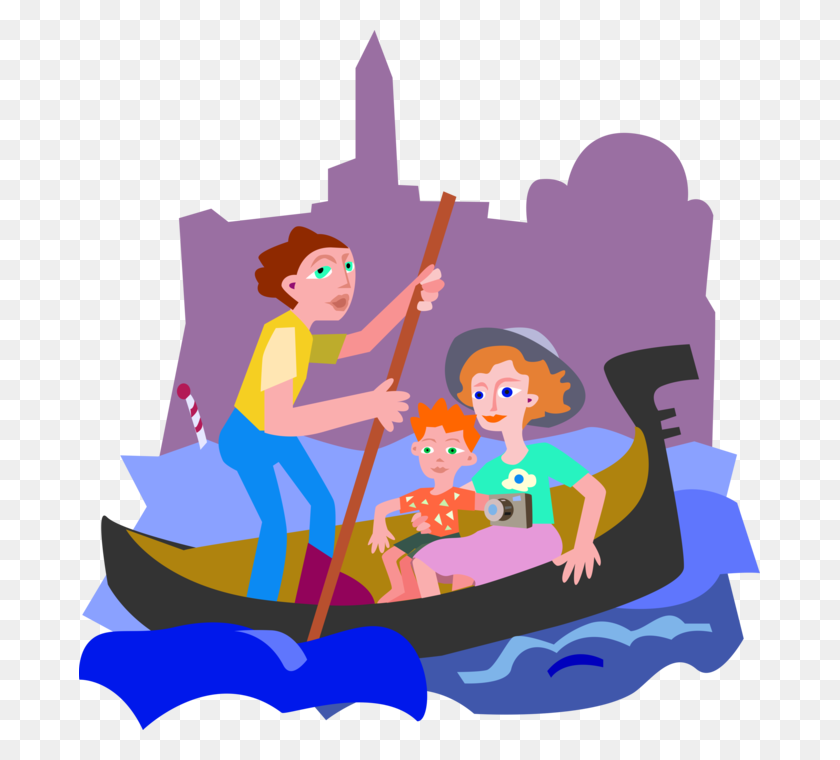 681x700 Canal Clipart Gondolier - Irrigation Clipart