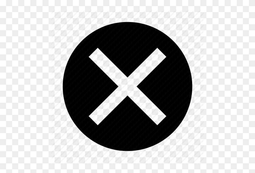 512x512 Cancel, Close Button, Cross, Delete Symbol, X Mark Icon - X Mark PNG