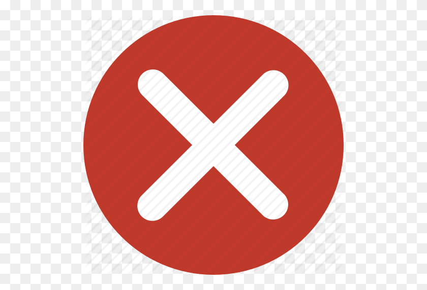 512x512 Cancel, Close, Delete, Error, Multiply, Wrong, X Icon - X Icon PNG