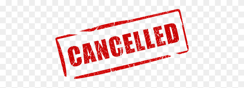 462x243 Canceled Png Png Image - Cancelled PNG