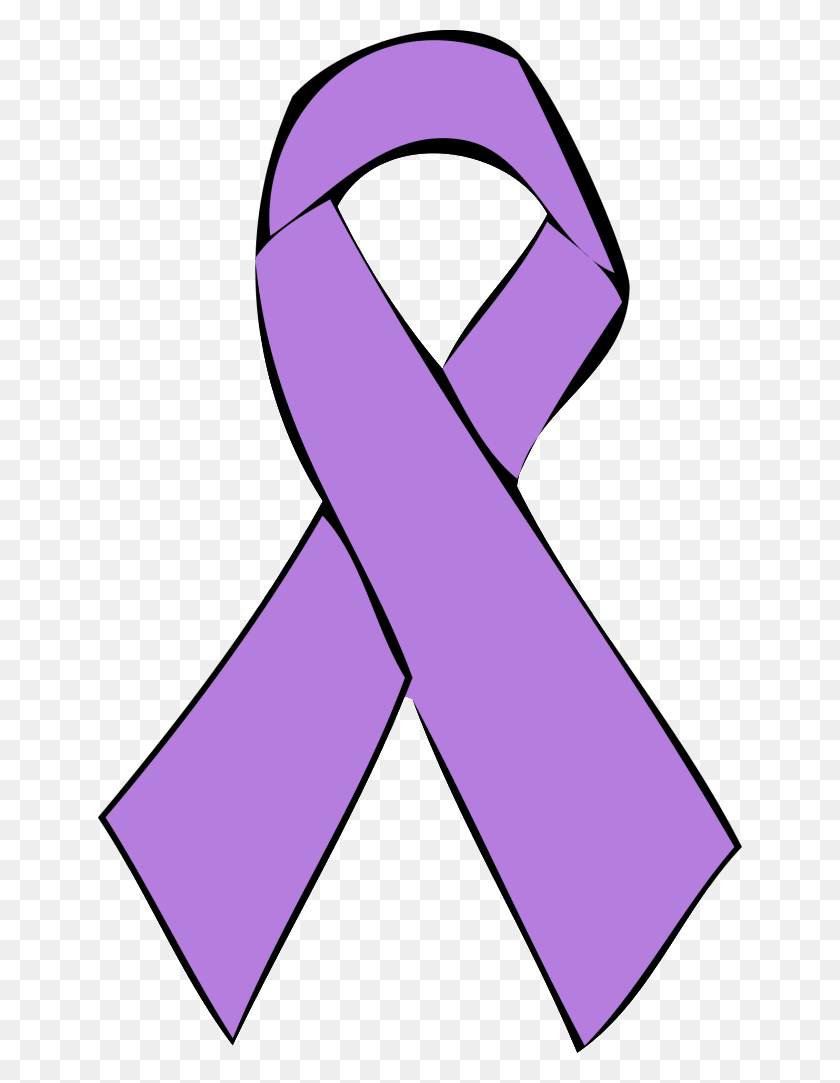 644x1023 Cancer Ribbon Cliparts - Awareness Ribbon Clipart