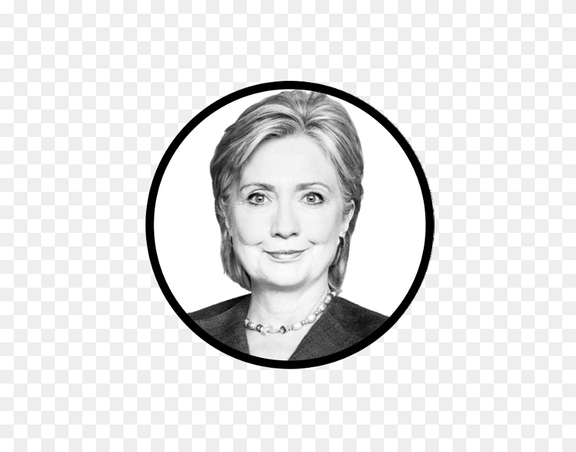 600x600 Кандидаты По Вопросу О Ядерной Сделке С Ираном Получают Фиолетовый Средний - Лицо Хиллари Клинтон Png