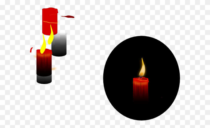 600x452 Candle Clip Art - Candle Flame Clipart