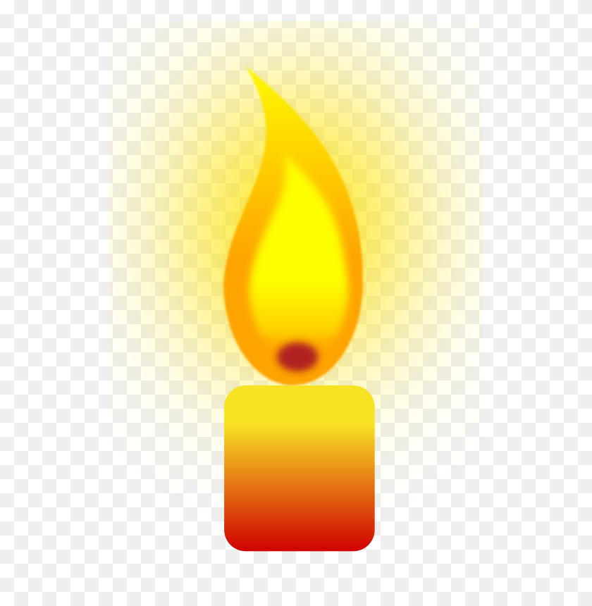 533x800 Candle Clipart Burning - Candle Clipart Black And White