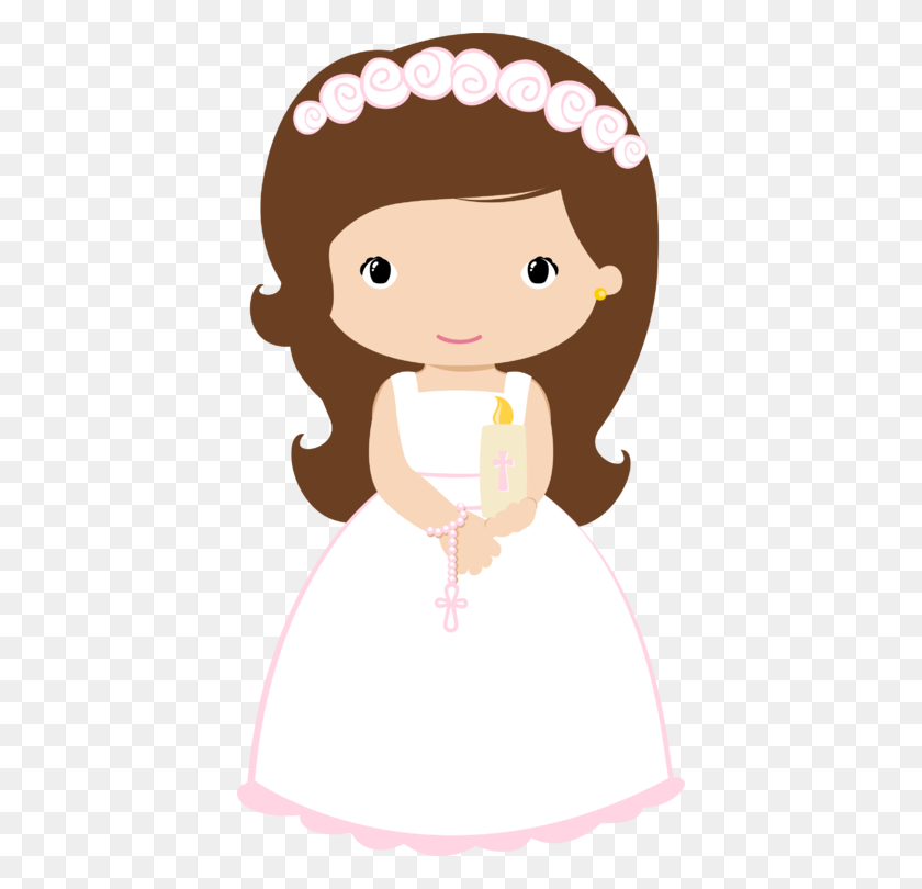 408x750 Candle Clipart Communion - Surfer Girl Clipart