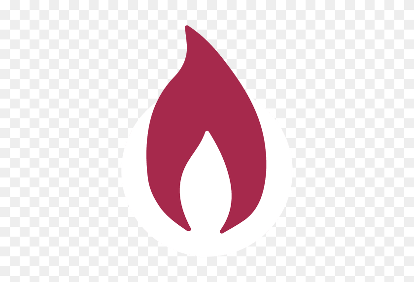 512x512 Candle Fire Vector - Purple Fire PNG