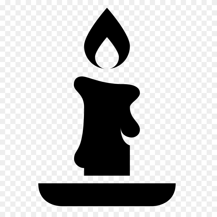 1600x1600 Candle Icon - Candle Flame PNG